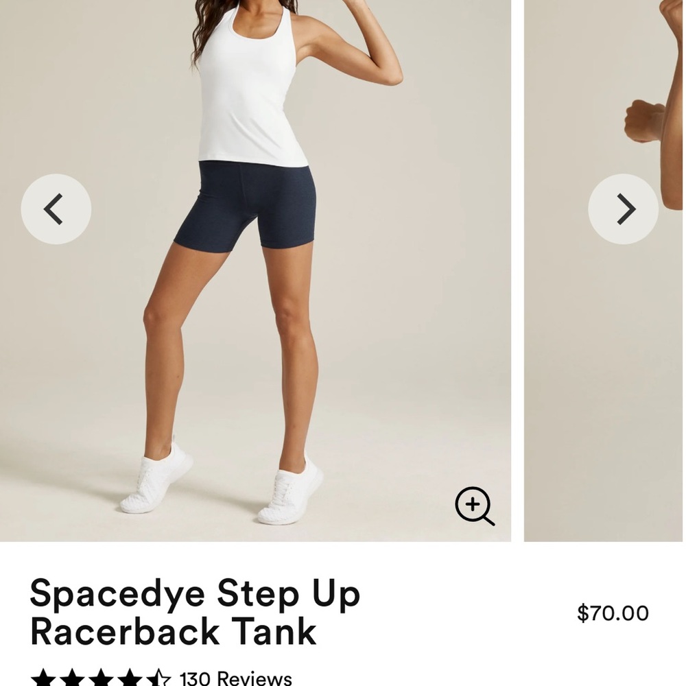 Beyond Yoga NWT Spacedye Step Up Racerback Tank